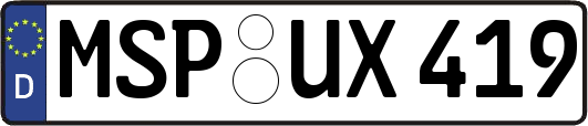 MSP-UX419