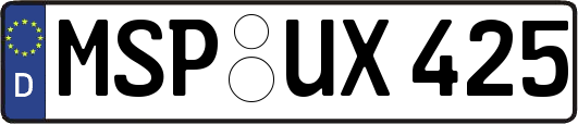 MSP-UX425
