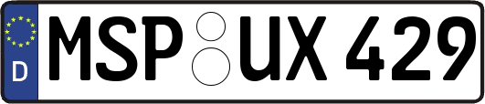 MSP-UX429