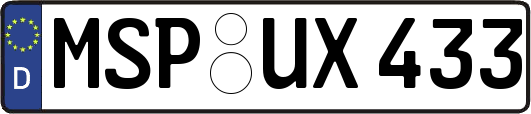 MSP-UX433