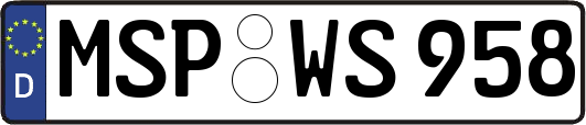 MSP-WS958