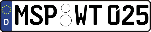 MSP-WT025