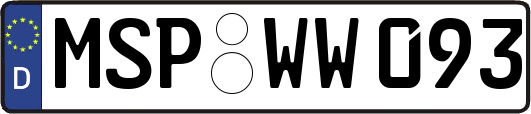 MSP-WW093