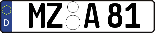 MZ-A81