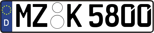 MZ-K5800