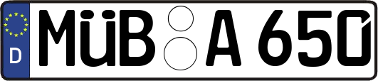 MÜB-A650