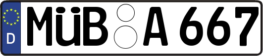 MÜB-A667