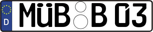 MÜB-B03