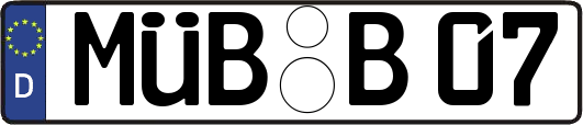 MÜB-B07