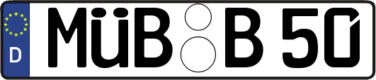 MÜB-B50