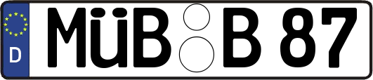 MÜB-B87
