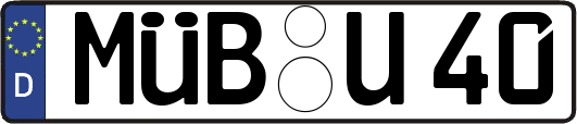 MÜB-U40