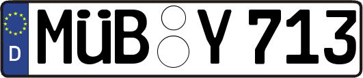 MÜB-Y713