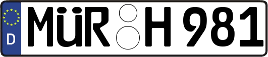 MÜR-H981