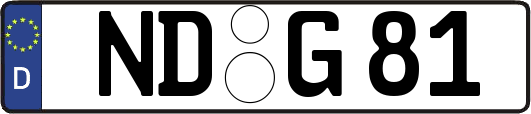 ND-G81