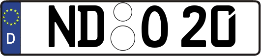 ND-O20