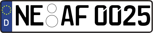 NE-AF0025