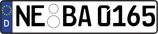 NE-BA0165