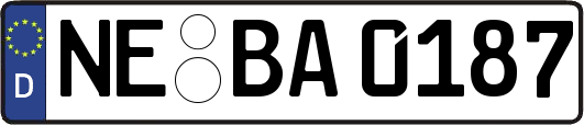 NE-BA0187