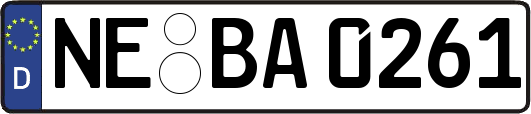 NE-BA0261