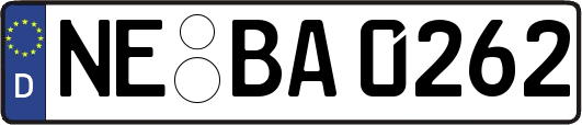 NE-BA0262