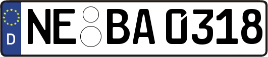 NE-BA0318