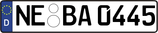 NE-BA0445