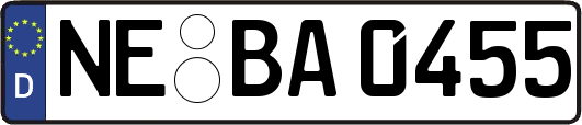 NE-BA0455