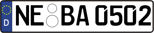 NE-BA0502