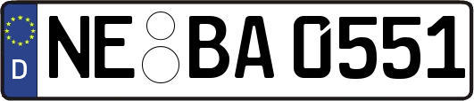NE-BA0551