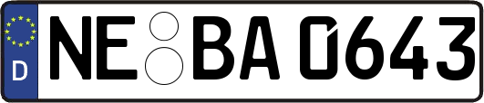 NE-BA0643
