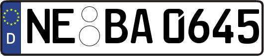 NE-BA0645
