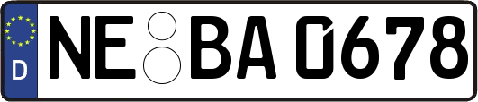 NE-BA0678