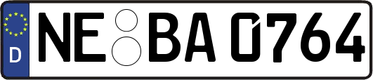 NE-BA0764