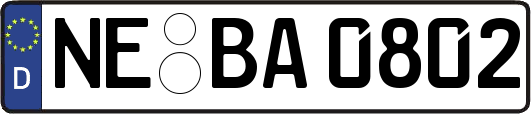 NE-BA0802
