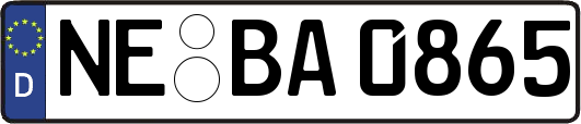 NE-BA0865