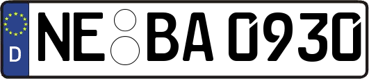 NE-BA0930