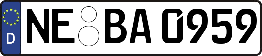 NE-BA0959
