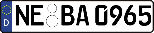 NE-BA0965