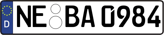NE-BA0984