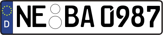 NE-BA0987