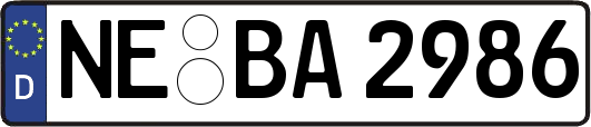 NE-BA2986