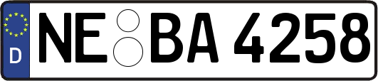 NE-BA4258