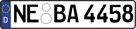 NE-BA4458