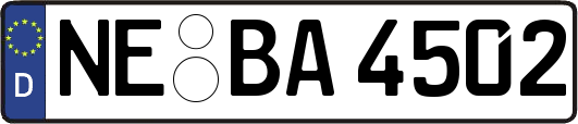 NE-BA4502