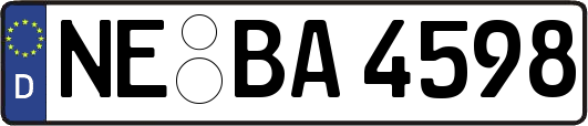 NE-BA4598