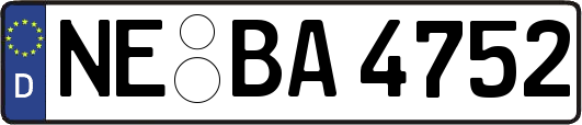 NE-BA4752