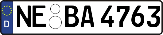 NE-BA4763