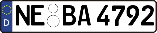 NE-BA4792