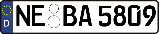 NE-BA5809